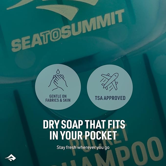 Sea to Summit Trek and Travel Pocket Conditioning Shampoo, 3-Pack