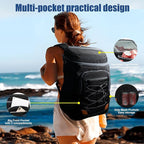 Backpack Cooler Insulated Leak Proof, Lightweight Soft Sided Cooler Backpack for Men Women, Waterproof Beach Cooler Bag Lunch Backpack for Camping Hiking Picnic Fishing Travel Outdoor