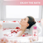 Bath and Body Travel Gift Set, 3pcs Travel Size Shower Gel Body Lotion Fragrance Mist Christmas Birthday Gift TSA-Friendly for On-the-Go Self-Care (3PCS, Japanese Cherry Blossom)