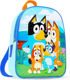 Bluey Mini Backpack for Kids - Bundle with 11" Small Bag for Girls Plus Button | Bluey Backpack Purse Set