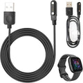 Smart Watch Charger Cable, Universal Magnetic SmartWatch Accessories Charger Cable 4 Pin Cord, Charger Contact pin spacing 7.62 mm for Smart Watch, Fitness Tracker (1)