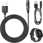 Smart Watch Charger Cable, Universal Magnetic SmartWatch Accessories Charger Cable 4 Pin Cord, Charger Contact pin spacing 7.62 mm for Smart Watch, Fitness Tracker (1)