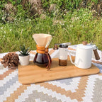 SOTECH Pour Over Coffee Maker Set Pour Over Coffee Dripper Manual Coffee Mill Grinder glass pour over coffee maker
