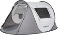 Pop Up Camping Tent, 2/4/6 Person Instant Tent Waterproof PU4500mm, Spacious Ventilated Camping Tent with Front Porch, Quick Setup Lightweight Portable for Outdoor Camping Hiking Beach