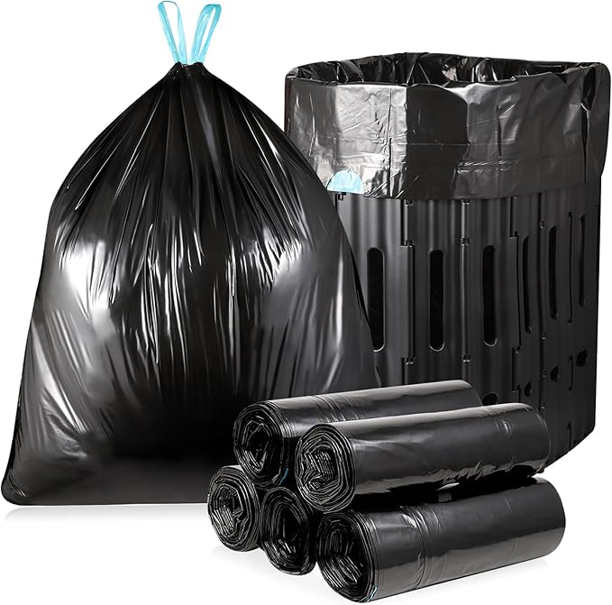 Portable Toilet Bags with Poo Gel Set, 8 Gallon Camping Toilet Bags with Absorbent Gels, Waste Bags, Leak-Proof Trash Bag for Camping Potty, Traveling