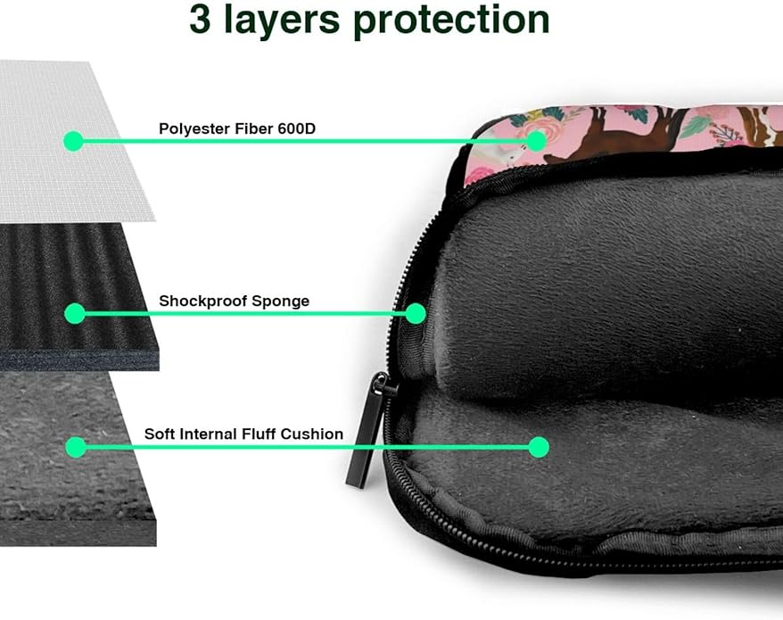 Laptop Sleeve Laptop Shoulder Messenger Bag Briefcase Bag Case Sleeve Carrying Case For Notebook