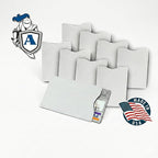 Semper Paratus Gear RFID Blocking Sleeves for Credit Cards - 10 Pack Credit Card Protector - Tyvek ArmorShield - Travel Wallet Security - Made in USA