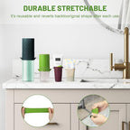 Mrsdry Bottle Covers for Travel, Leak Proofing, Travel Size Container Silicone toiletry sleeves, Leak Locks Travel Accessories for Shampoo Wash Body Bottles and other beauty and personal care(8pcs)