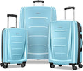 Samsonite Winfield 2 Hardside Expandable Luggage with Spinner Wheels, Ice Blue, 3-Piece Set (20/24/28)