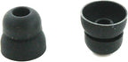 4 Pairs Replacement Eartips Earbuds Eargels Earpads for Powerbeats 2 Wireless Beats by dr dre (Black)