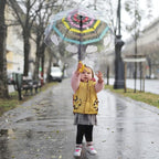 Kids Clear Umbrella for Rain Dome Bubble Umbrellas Windproof for Kids Boys and Girls
