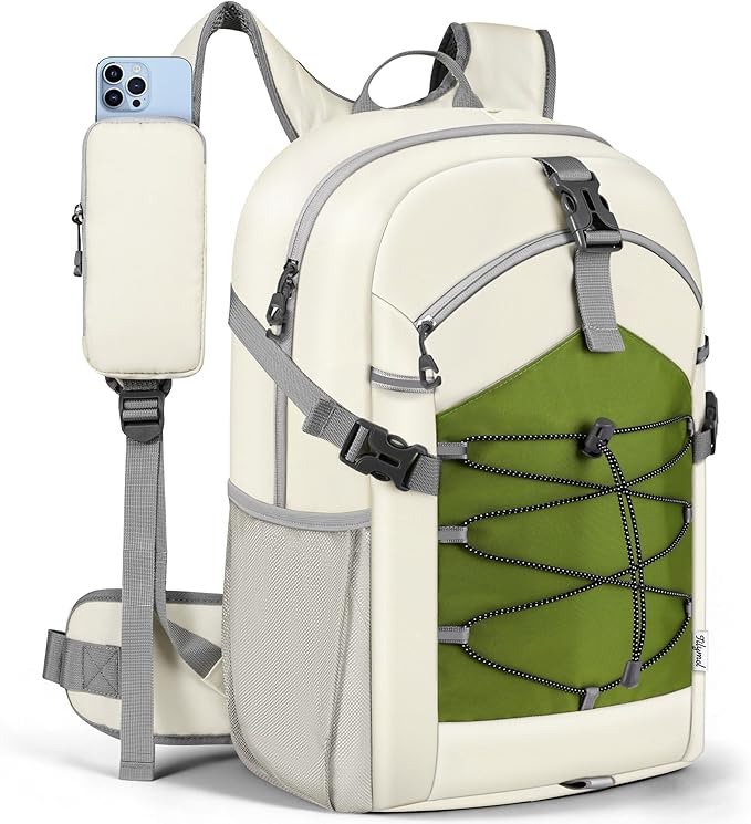 TILYMOL Hiking Travel Backpack for Men Women 25L - Small Lightweight Waterproof Outdoor Camping Backpack/Day Pack, Hiking Daypack with Hydration System for Hiking, Travel, Sports, Running, Biking