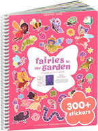 Fairies in The Garden 300+ Kids Sticker Book by Cupkin Toddler Road Trip Coloring and Sticker Book, Road Trip Essentials, 8 Coloring Pages 8 Side by Side Scenes for Ages 2–8 Years