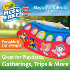 Crayola PAW Patrol Color Wonder Magic Light Brush – Mess Free Painting Kit for Kids with Lightup Brush, Gift for Toddlers, Preschool Art Activities, Ages 3+