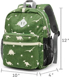STEAMEDBUN Corduroy Toddler Backpack for Boys Girls 2-4, Kids Preschool Backpack for Kindergarten - Dinosaur