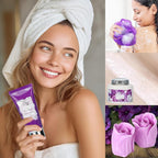 Gifts for Women - 9 Pcs Lavender Bath and Body Gift Basket, Set Spa Gift Basket for Women, Gift Baskets, Spa Kit | Christmas Gifts, Birthday, Mothers Day, Valentines Day Gift Set for Her All Occasion