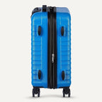 Amazon Basics 30" Hardside Large Checked Luggage, Expandable For Up to 15% More Space, With Scratch-Resistant Surface, Four Multi-directional Wheels, Telescoping Handle, Light Blue
