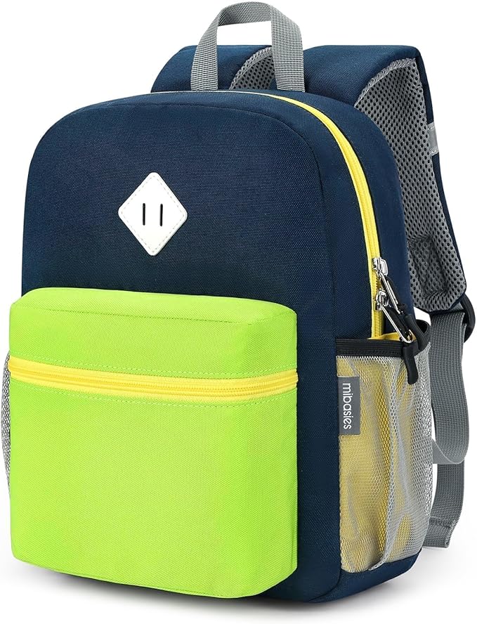 mibasies Toddler Backpack for Boys 2-4: Preschool Backpacks for Boys - Cute Kids Backpack