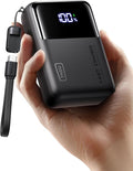 INIU 100W Power Bank, Mini Size 25000mAh High Capacity Laptop Portable Charger, USB C in&Out Tablet Powerbank, Smart Digital Display Phone Charger for iPhone 17 16 15, Samsung, iPad, MacBook, Laptop