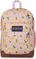 JanSport Cool Backpack with 15-inch Laptop Sleeve, Large Computer Bag Rucksack with 2 Compartments, Ergonomic Straps, Lemonade Stand