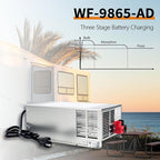 𝐔𝐩𝐠𝐫𝐚𝐝𝐞 WF-9865-AD 65 Amp RV Power Converter Charger, Replace for RV Camper WF-9800 Series, WF-9865, WF-9865-AD, for Lead-Acid/Lithium Battery Three-Stage Charge Rv Converter 65 Amp