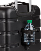 SwissGear 7366 Hardside Expandable Luggage with Spinner Wheels, Black, Carry-On 19-Inch