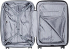 DELSEY PARIS Helium Aero Hardside Expandable Luggage with Spinner Wheels, Blue Cobalt, Carry-On Plus 21 Inch