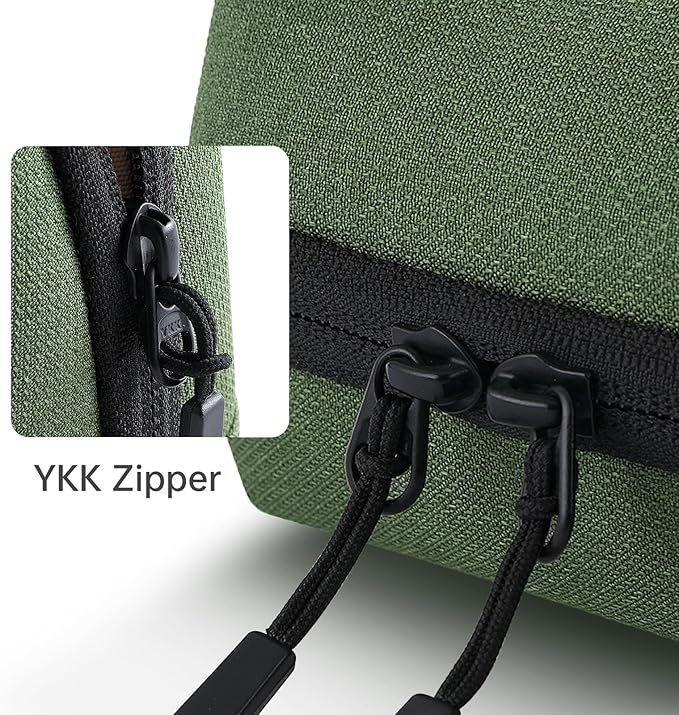 simtoper Electronic Organizer Travel Case Bag for Cables, Switch, SD card, Passport and More – Ultimate Protection & Portability Waterproof (Green)