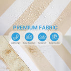 G4Free Beach Bag,Waterproof Beach Tote Pool Bags for Women,Compatible with Cup,Foldable for Weekender Travel