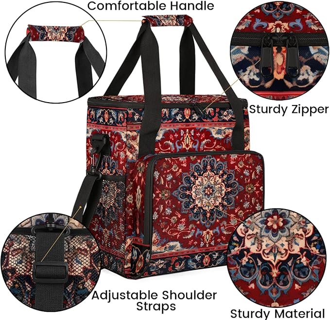 Travel Coffee Maker Carrying Bag Compatible with Keurig K-Mini or K-Mini Plus, Single Serve Coffee Maker Portable Storage Bag with Shoulder Strap (Bag Only)