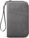 Fintie Family Passport Holder Wallet, RFID Blocking Travel Document Organizer Clutch Bag Credit Cards Case Cover for Women Men