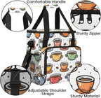 Travel Coffee Maker Carrying Bag Compatible with Keurig K-Mini or K-Mini Plus, Single Serve Coffee Maker Portable Storage Bag with Shoulder Strap(Bag Only)