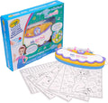 Crayola Color Wonder Magic Light Brush Featuring Ms. Rachel, MessFree Coloring Set with Songs, Paint Set for Toddlers, Art Gift for Kids, Ages 3 & Up