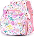 mibasies Toddler Backpack for Girls 2-4: Preschool Kindergarten Backpack - Cute Kids Backpacks for Girls - Flower Pink