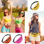 Saintrygo 20 Pcs Neon Fanny Pack Bulk, 90s 80s Fanny Pack Adjustable Waist Bags, Vintage Bag, Oxford Cloth for Workout Traveling Running Bachelor Party Favors Women Men (Fashion Color)