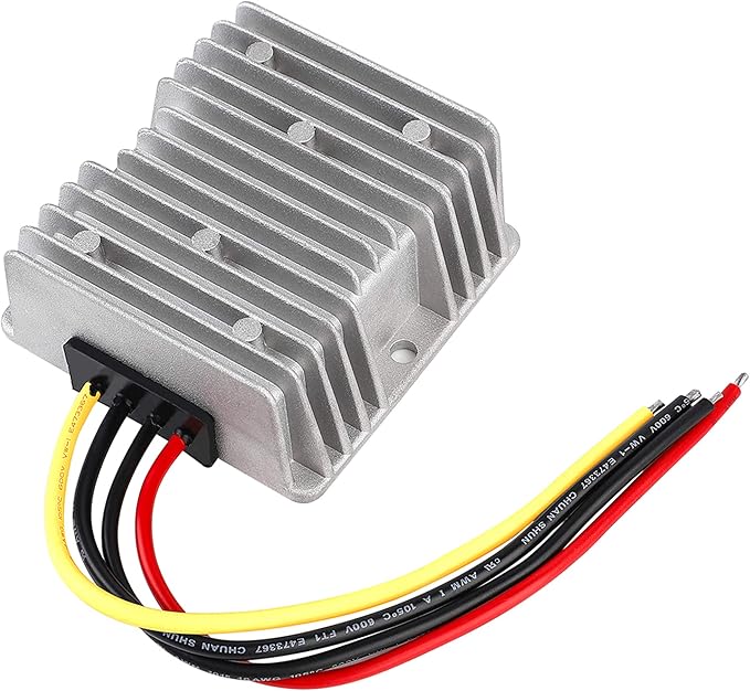 HOMELYLIFE Voltage Converter DC 8V-40V to 13.8V 10A 138W Automatic Buck Boost Step Down Up Reducer Waterproof Module Transformer for Golf Cart Club Car