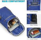 G4Free Lightweight Packable Hiking Backpack for Men Women Small Hiking Daypacks Foldable Shoulder Pack Casual Outdoor Bag 11L