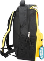 AI ACCESSORY INNOVATIONS Fortnite Peely Backpack for Boys & Girls, 16 Inch Nylon Twill Big Face Schoolbag W/Nana Zipper Pull, Yellow