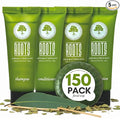 150 Piece Hotel Toiletries Bulk Set for Airbnb Hosts, Travel Size Shampoo Conditioner Body Wash Lotion & Bar Soap, Guest Bathroom Essentials
