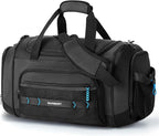BAGSMART 4-IN-1 Gym Bag for Women Men, TSA Lightweight Duffle Bag for Travel with Shoe Compartment & Wet Pocket, 22L/30L/38L Tactical Backpack with 40oz Water Bottle Holder