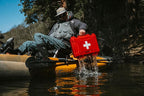 NANUK 935 Wheeled Waterproof First Aid Box Empty – Durable, Medical First Aid Organizer Case, IP67-Rated, Dustproof, Impact-Resistant, and Floats (20.5” x 11.3” x 7.5”) – Red