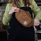 Carhartt Classic Adjustable Sling Bag, Durable, 600-Denier Water Resistant Hip Pack