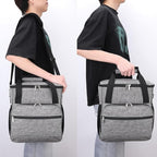 Coffee Maker Carring Bag for Keurig K-Mini/K-Mini Plus, Storage Tote Case for Travel, Grey