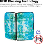 Credit Card Holder Small RFID Blocking Wallet Business Metal Slim Mini Aluminum Hard Case for Women Men