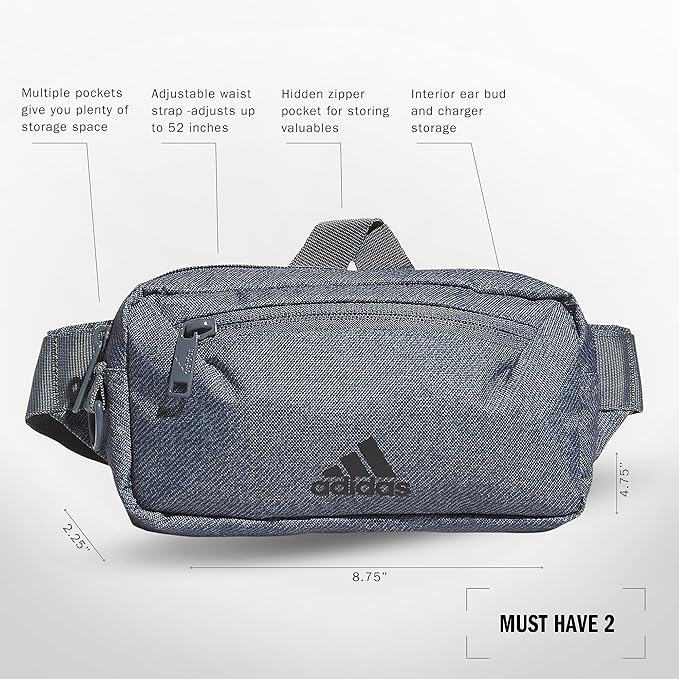 adidas Must Have Fanny Pack – Belt Bag for Men & Women