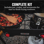 Gas One Propane Double Burner Two Burner Camp Stove Outdoor High Pressure Propane 2 Burner Adjustable PSI Regulator and 4ft Hose With Removable Legs