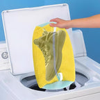 Shoe Washing Machine Bag Sole suds Magic Bag Laundry Shoes Bag (2pc Grey)