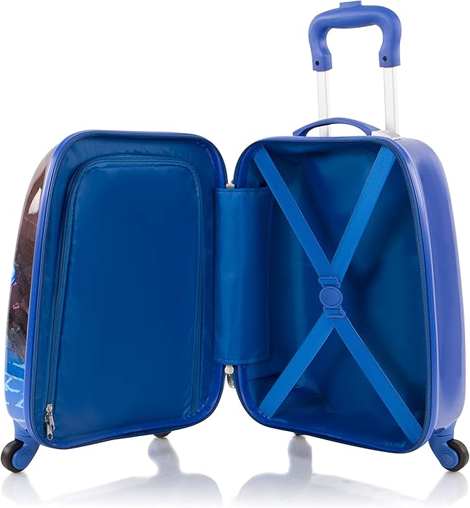 Marvel 18 Inches Suitcase For Kids - Hard Sided Tween Spinner Travel Trolley Kids Suitcase For Boys With Wheels