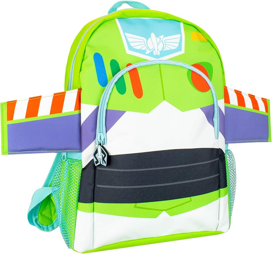 Disney Children's Backpack Toy Story Buzz Lightyear Green One Size