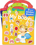 Walenced Reusable Sticker Book for Toddlers, Stickers for Kids, Toddler Sticker Book, Toddler Craft Activities, Toddler Travel Toys Boy Girl Birthday Gifts